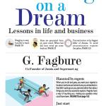 Working on a Dream: Lessons in life and business