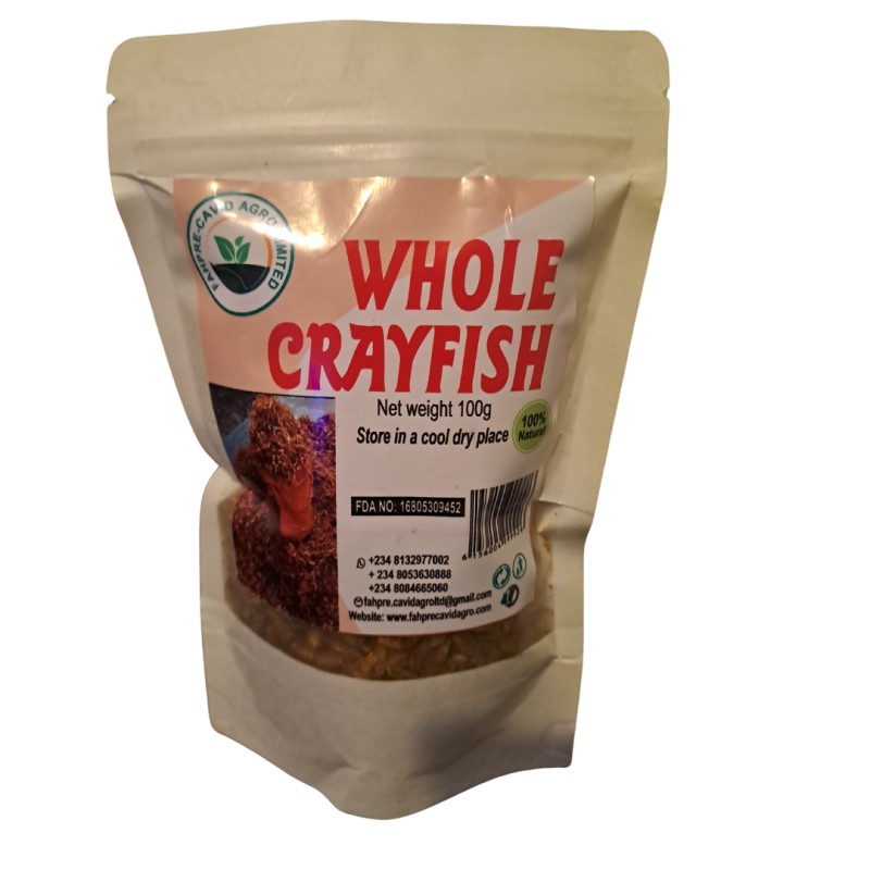 Crayfish Whole (Dried) - made by FAPRE-CAVID