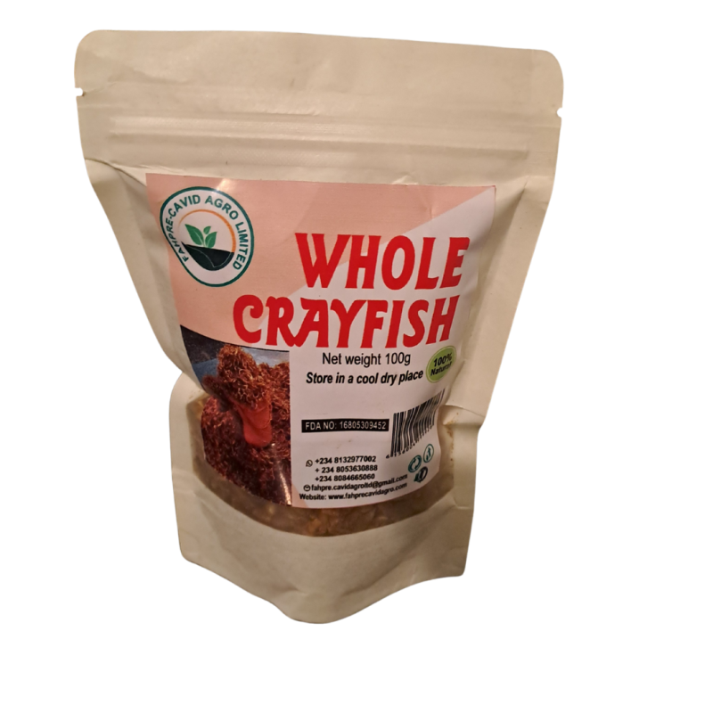 Crayfish Whole (Dried) - made by FAPRE-CAVID