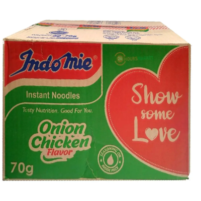 Indomie Noodles – Onion Chicken Flavour (40 x 70g Carton)