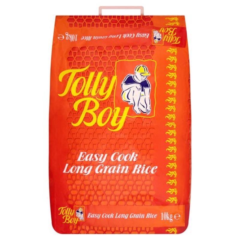 Tolly Boy Rice 10kg  (Long Grain or Easy Cook)